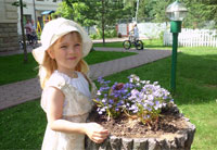 Летний праздник у малышей