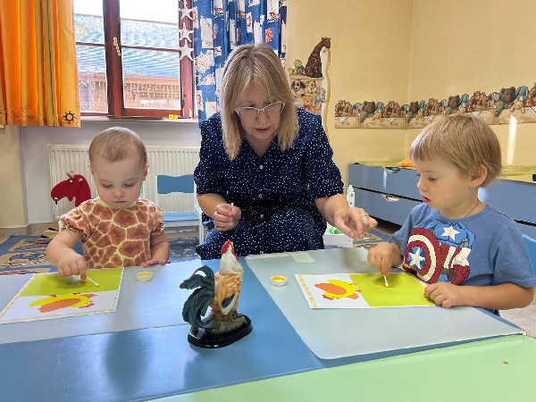 Рисование в 1 младшей группе