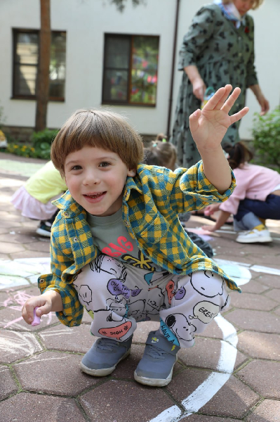 Открытие летнего лагеря.