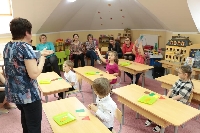 Открытое занятие  по ФЭМП в средней группе