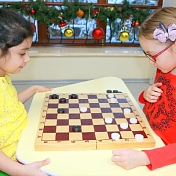 Чемпионат детского сада «Юные капитаны» по шашкам