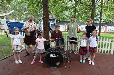 Национальный шотландский музыкальный инструмент – волынка