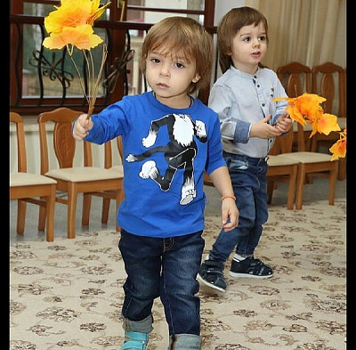 Праздник осени в 1 младшей группе.